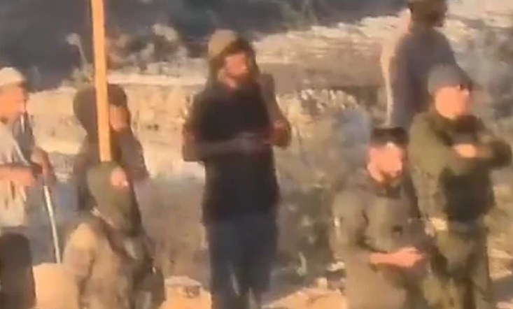 מתוך התיעוד של התפילה עם החיילים