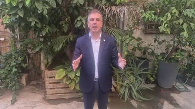 השר התייצב מול המצלמה והסביר: זו תופעת הטבע שגרמה למחסור במים