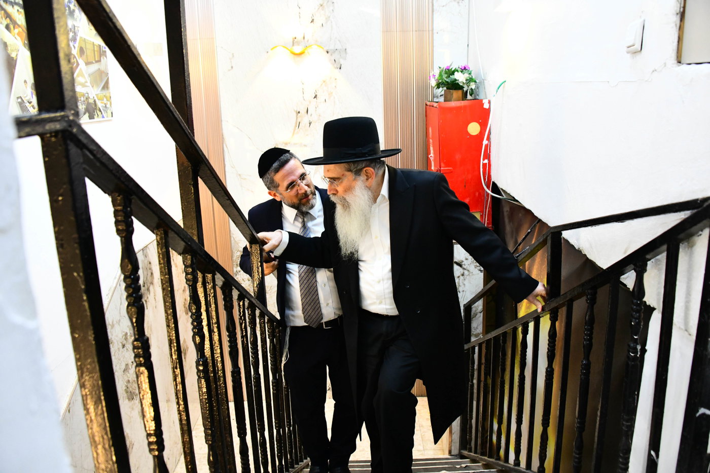 הגאון רבי שרגא שטיינמן בישיבת 'שיח יצחק'