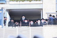 האדמו"ר מגור בהלווייה השבוע