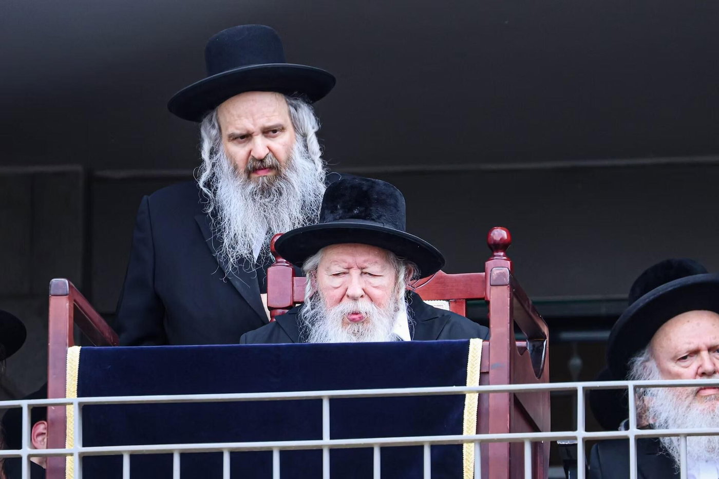 האדמו"ר מגור בהלווייה השבוע