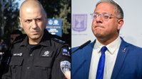 מימין בן גביר, משמאל קובי יעקובי