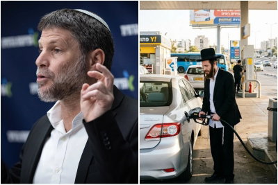 היועמ"ש של האוצר ממליץ לאשר את בקשת סמוטריץ' להוריד את מחיר הדלק בחצי שקל