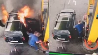 בראש הגנב בוער הרכב: ניסה להבריח דלק ולמד את הלקח