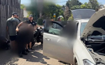 "שיירת הכבוד" שאורגנה לאסיר ששוחרר מהכלא השתבשה באמצע הכביש