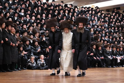 שמחת נישואי נכד האדמו"ר מסאטמר