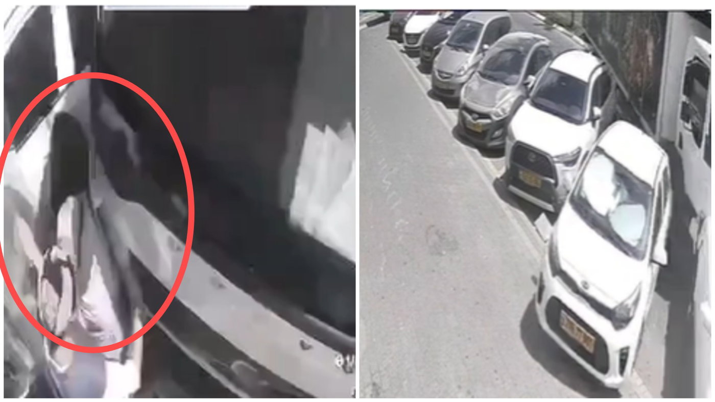 נס בלתי נתפס: המשאית איבדה שליטה והעיפה אם ובתה לתוך חנות