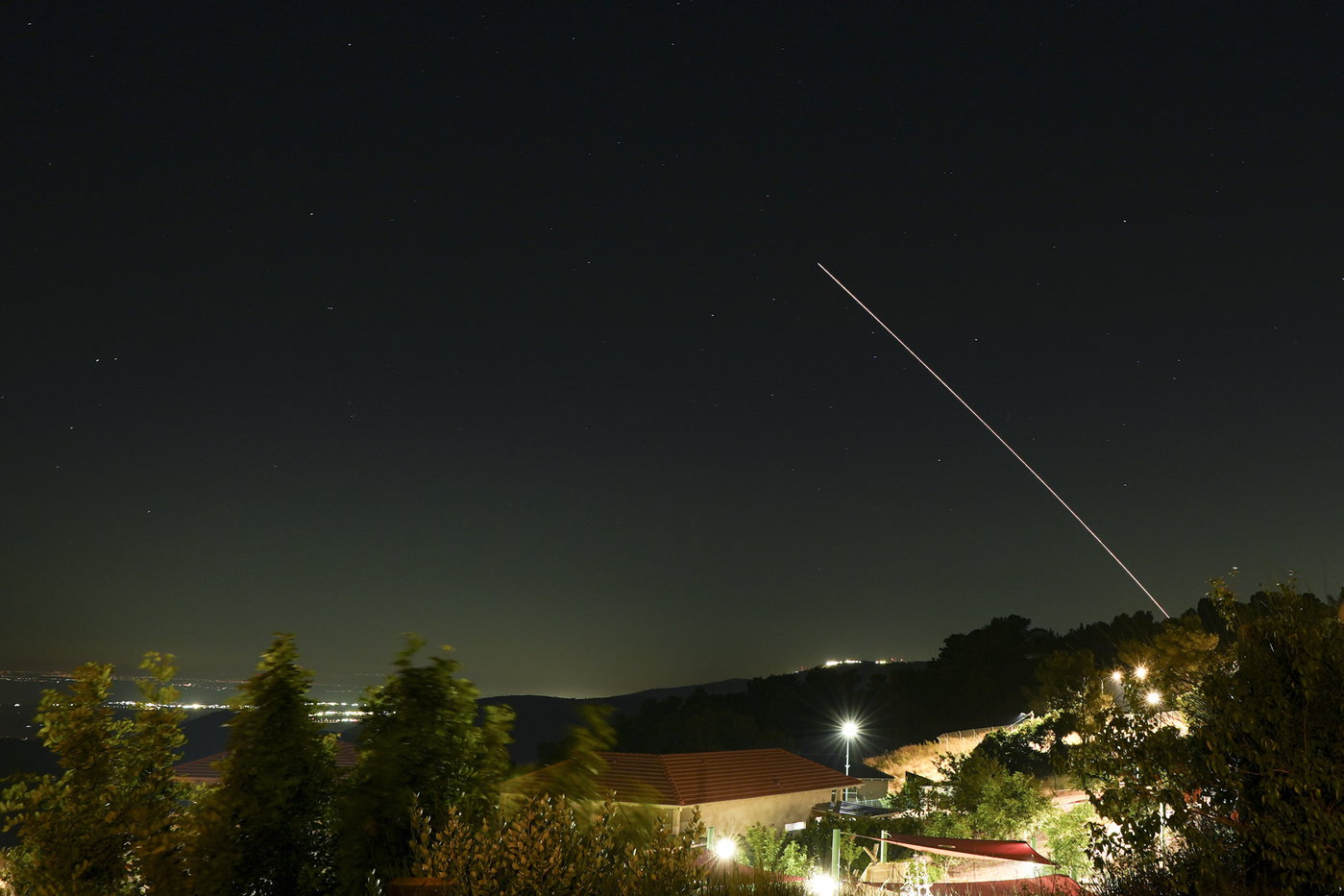 ירי טילי יירוט לעבר טילים איראניים, אילוסטרציה