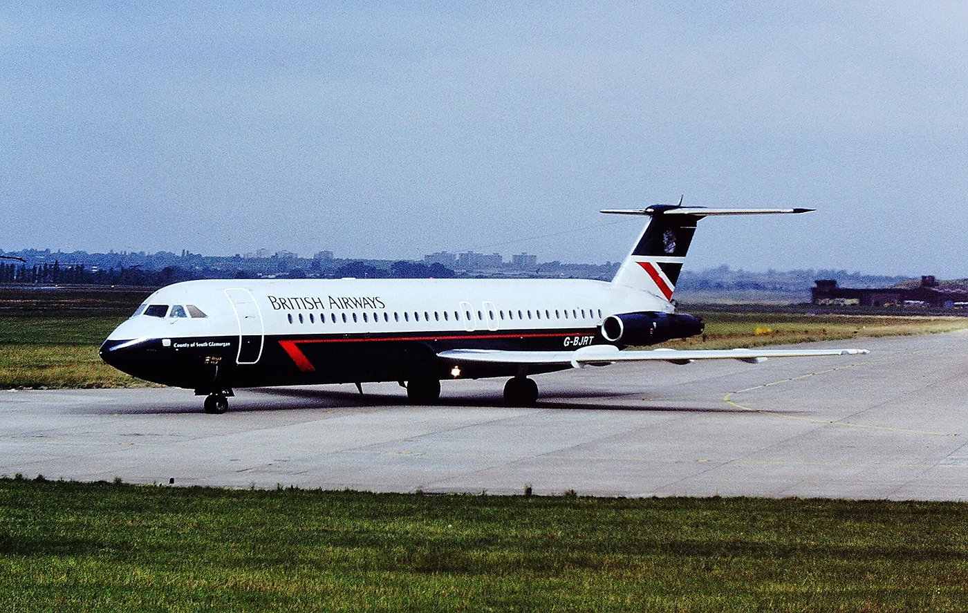 G-BJRT, כלי הטיס שהיה מעורב בתאונה, כפי שצולם בשנת 1989