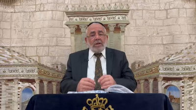 הרב שלמה זביחי בפרסית על פרשות 'ניצבים וילך' • צפו