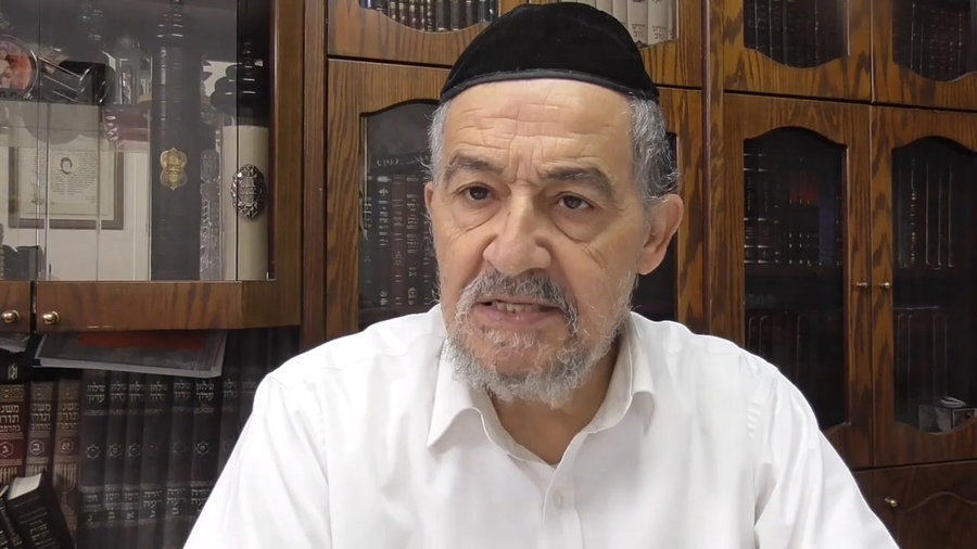 הרב מיכאל שושן עם וורט במרוקאית לפרשות ניצבים וילך