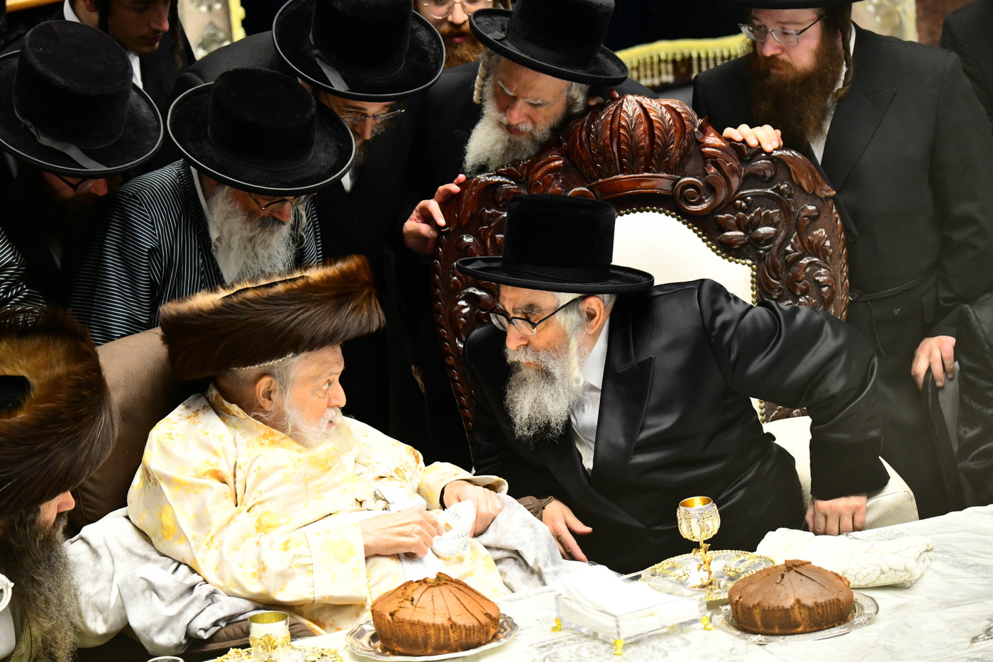 האדמו"ר מויז'ניץ מאנסי בתולדות אברהם יצחק