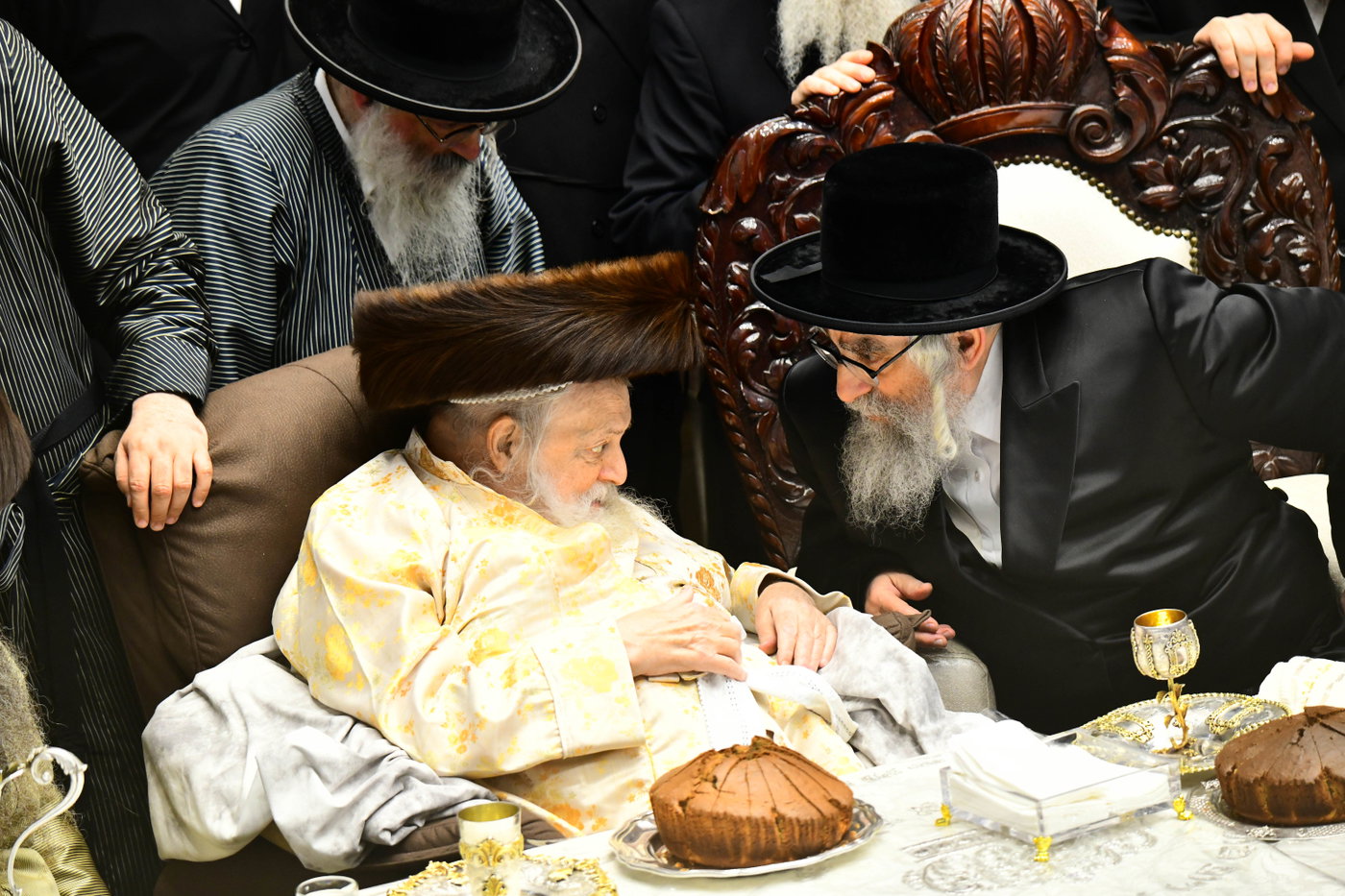 האדמו"ר מויז'ניץ מאנסי בתולדות אברהם יצחק