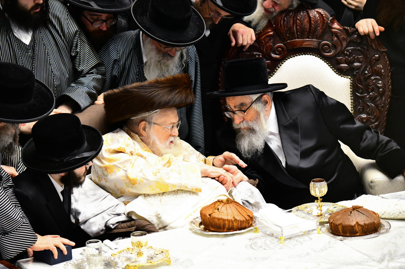 האדמו"ר מויז'ניץ מאנסי בתולדות אברהם יצחק