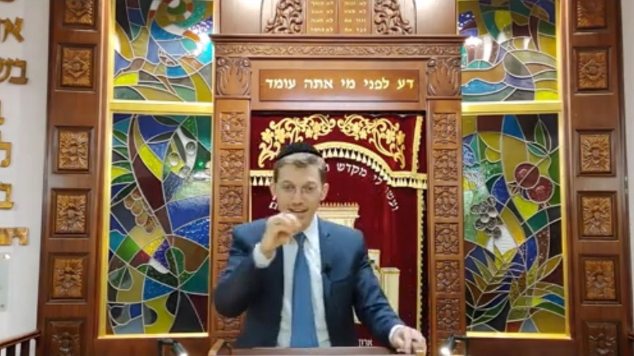 הרב שמואל אברמובסקי בשיעור לפרשות ניצבים וילך