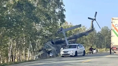 משבר הדלק מחמיר: מסוק עיתונאים התרסק בשול הכביש