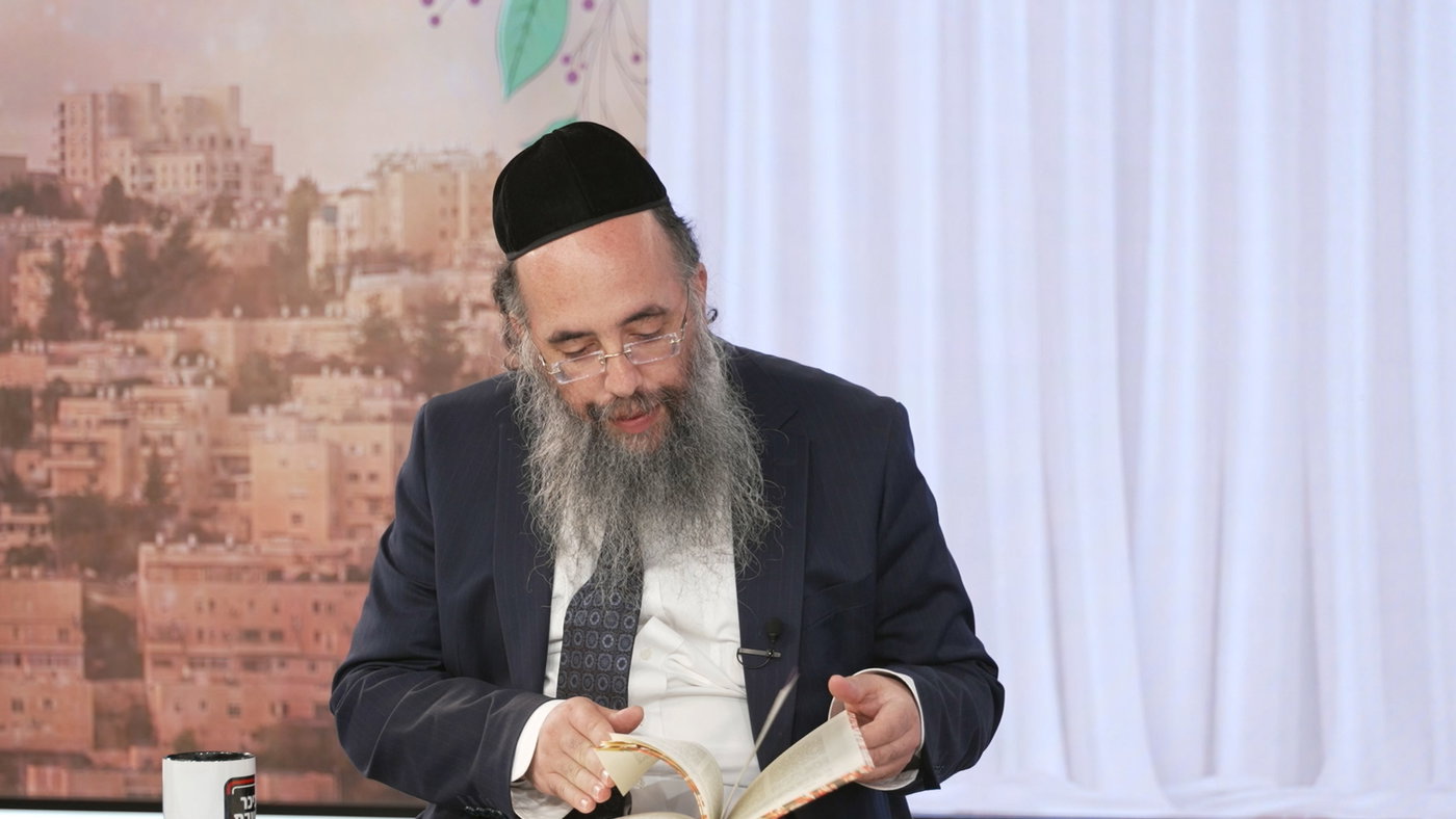 הרב יוסף חיים אוהב ציון במשדר "ברכת השנה"