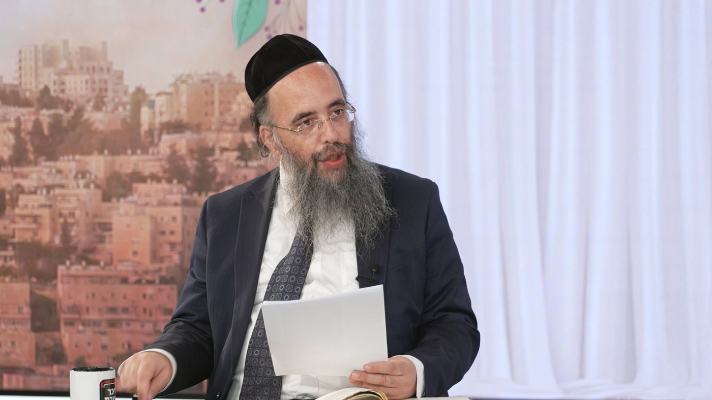 הרב יוסף חיים אוהב ציון במשדר "ברכת השנה"