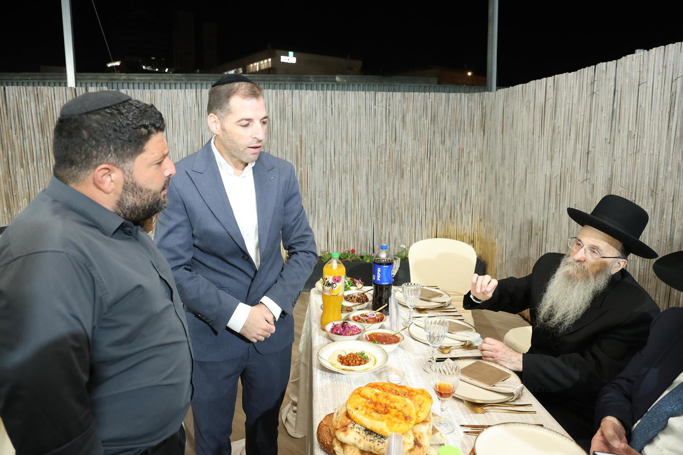 שבע ברכות לרגל נישואי בתו של ח״כ ארז מלול