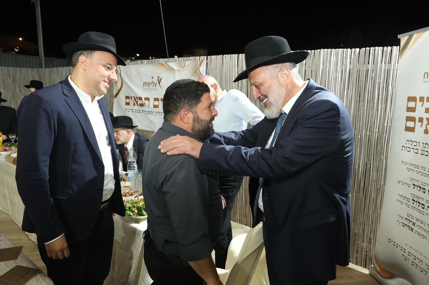 שבע ברכות לרגל נישואי בתו של ח״כ ארז מלול
