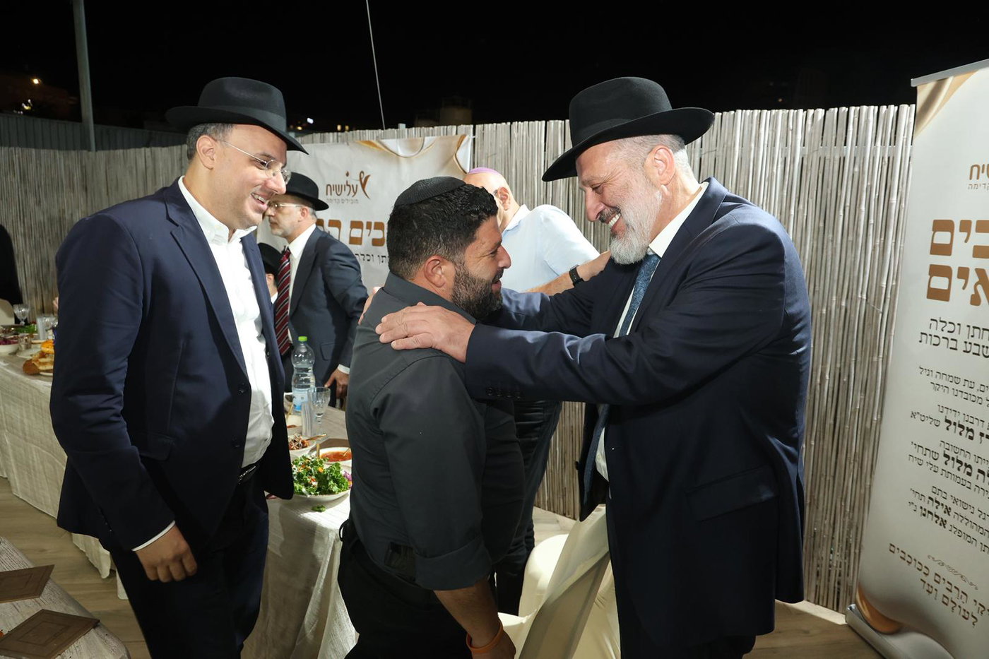 שבע ברכות לרגל נישואי בתו של ח״כ ארז מלול