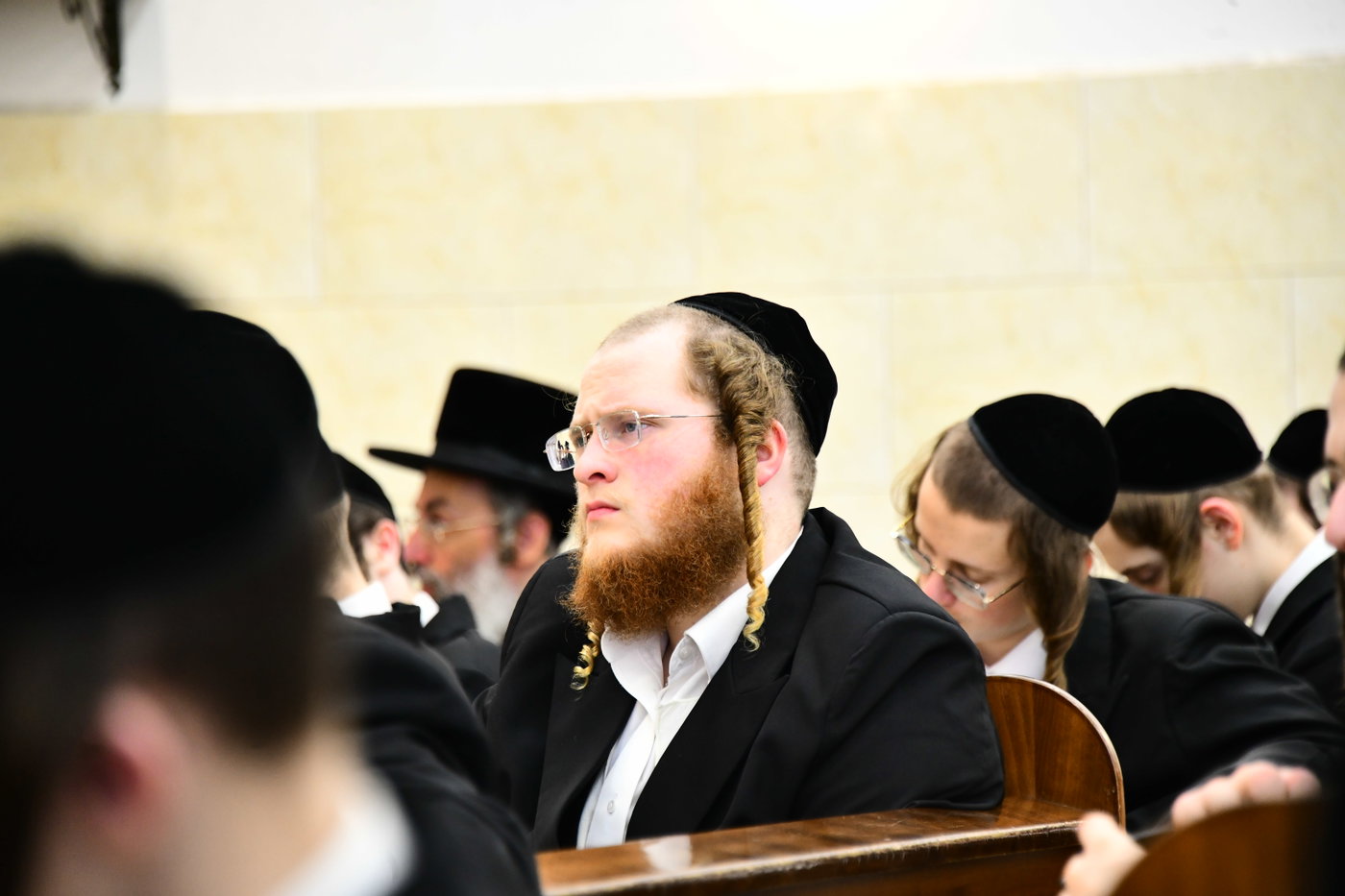 הגר"א גרבוז בישיבת 'עץ חיים' באבוב