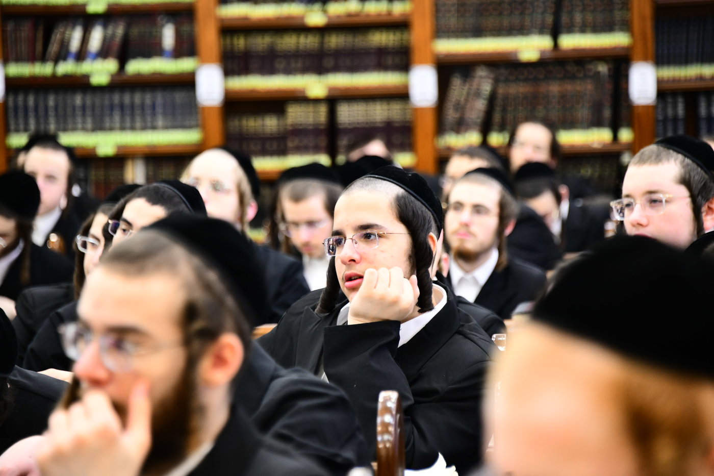 הגר"א גרבוז בישיבת 'עץ חיים' באבוב