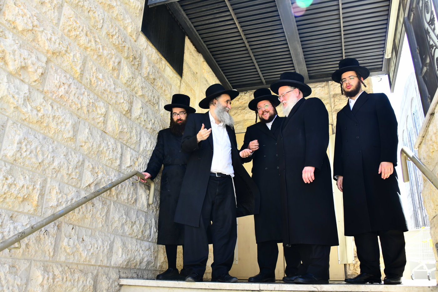 הגר"א גרבוז בישיבת 'עץ חיים' באבוב