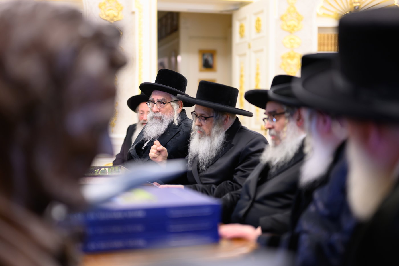 האדמו"רים במפגש עם הנשיא טראמפ