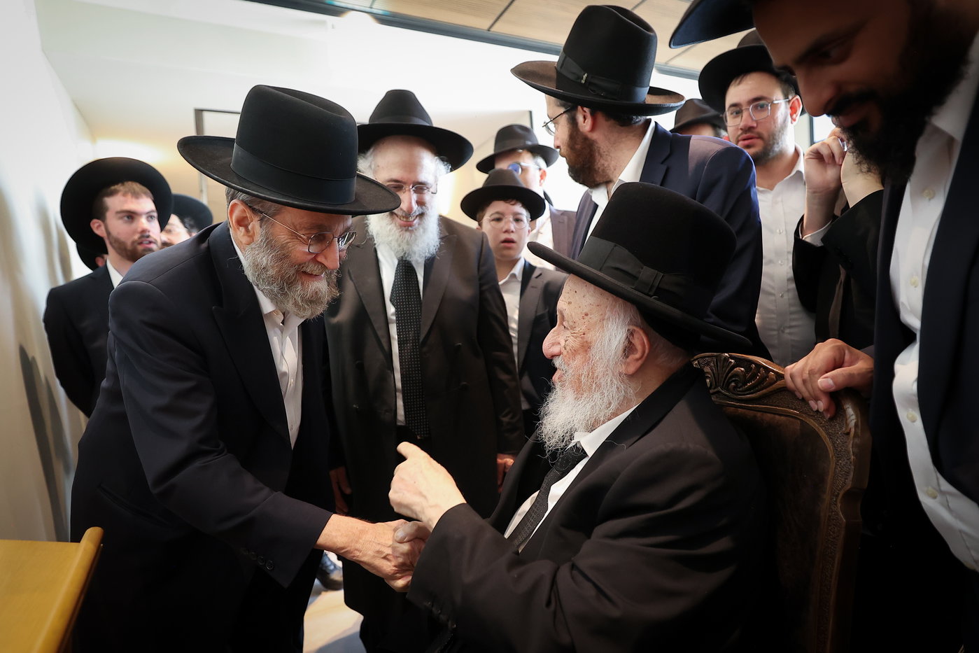 גפני עם הגרב"ד פוברסקי