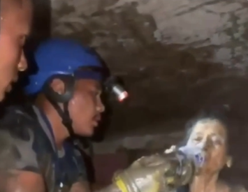 11 ימים קבורה בבוץ: מחלצים שברו את הקיר וגילו את האישה