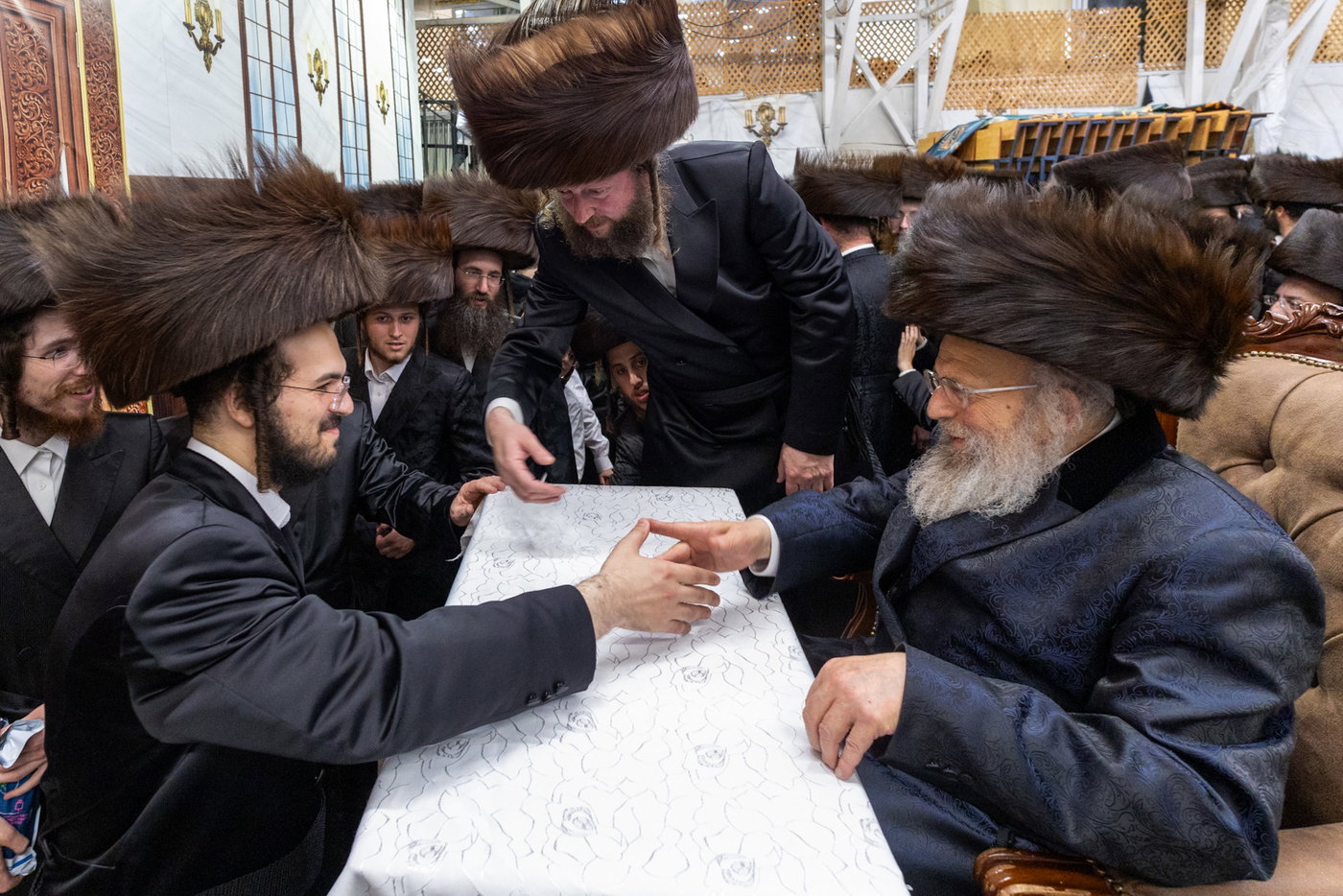 סליחות ראשונות בחצה"ק פינסק קרלין