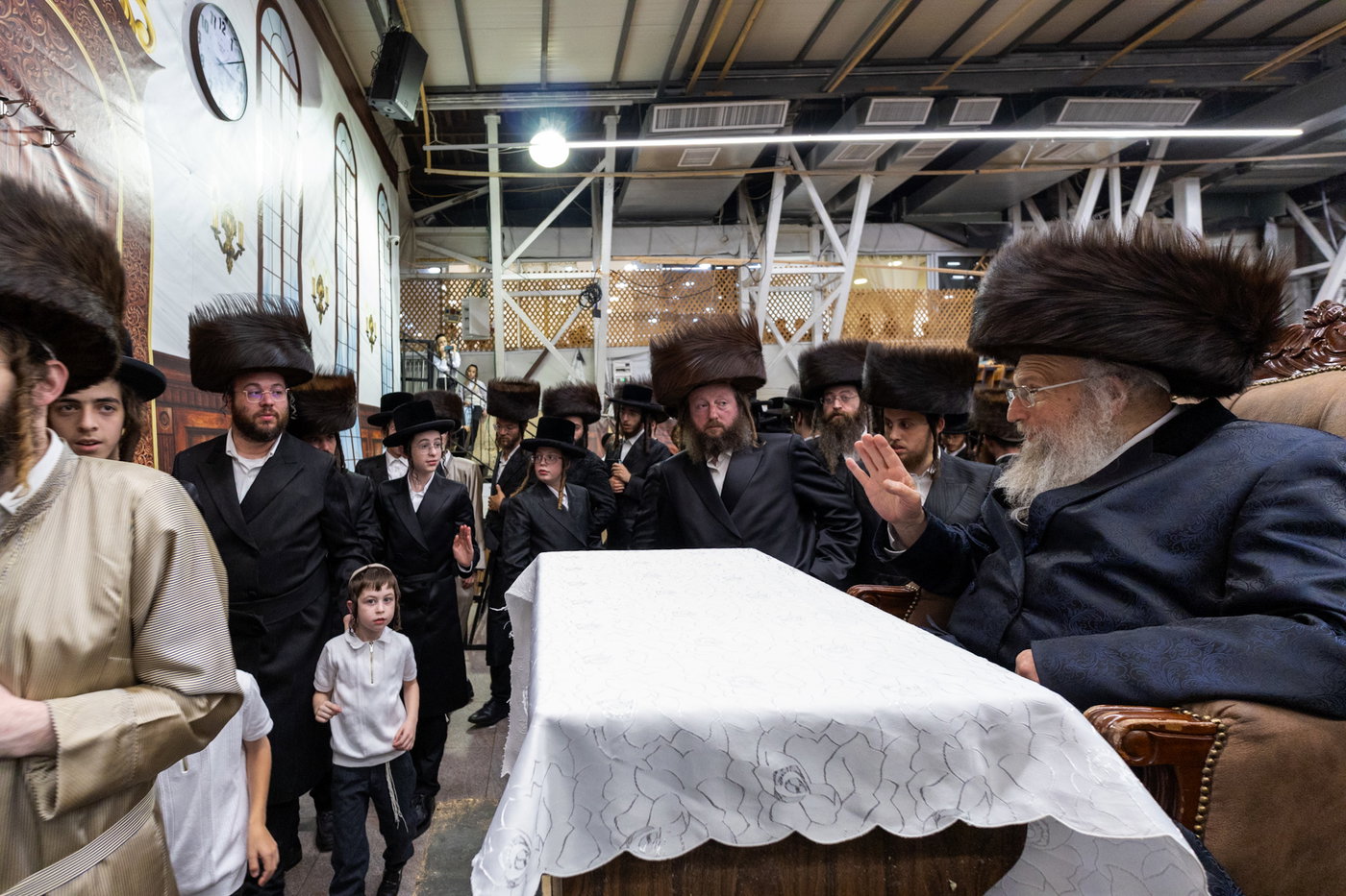 סליחות ראשונות בחצה"ק פינסק קרלין