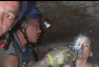 11 ימים קבורה בבוץ: מחלצים שברו את הקיר וגילו את האישה