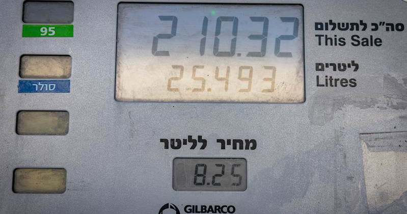 Photo: כיכר השבת Fuel Prices Drop Before Potential Spike If Tax Relief Expires