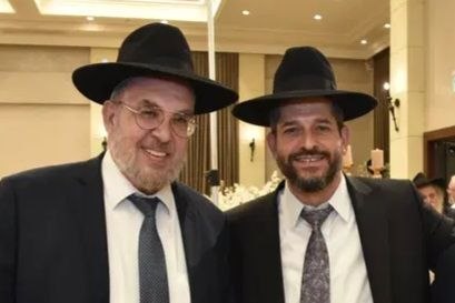 משה רוזנטל עם יעקב אשר