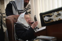 א' סליחות אצל הגה"צ רבי יעקב מאיר שכטר