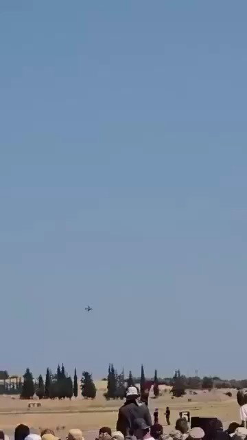 מול אלפי צופים: מטוס קרב התרסק שני טייסים נהרגו