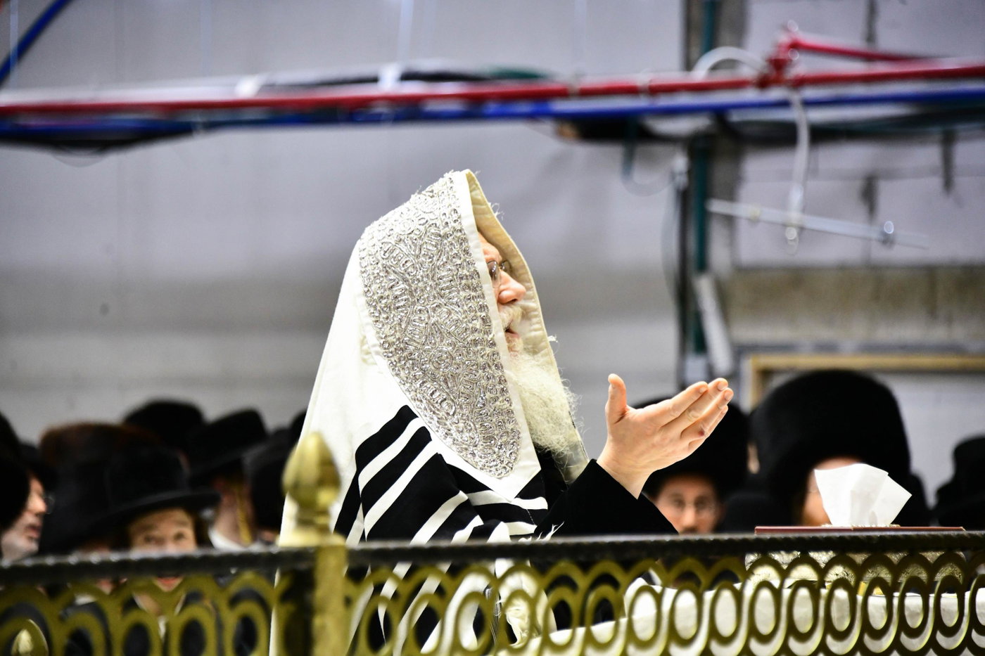 סליחות ראשונות בחצה"ק מודז'יץ