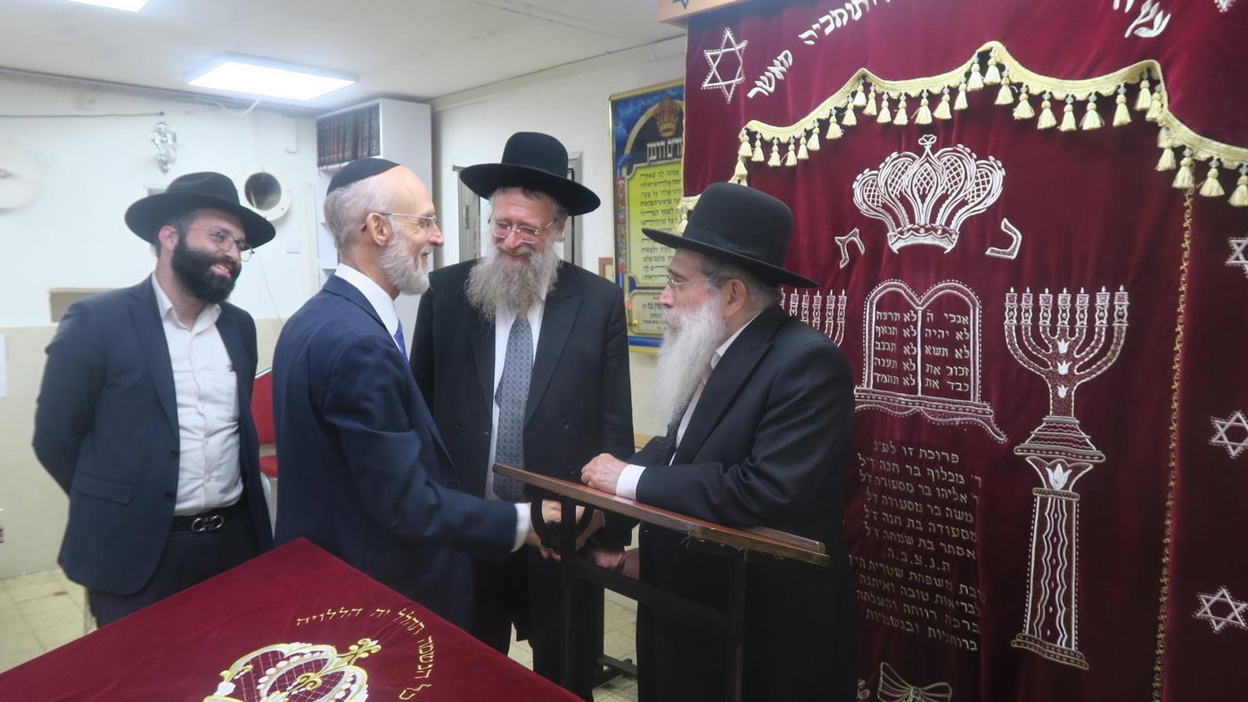 הגר"ש שטיינמן בבית שאן