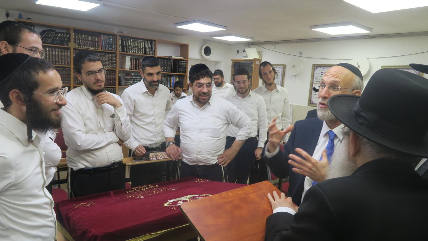 הגר"ש שטיינמן בבית שאן