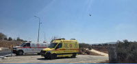 זירת הפיגוע בחוות מעוז יהודה