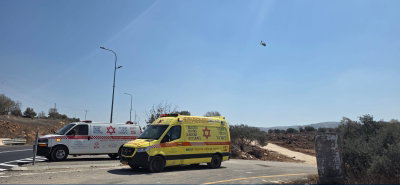 זירת הפיגוע בחוות מעוז יהודה