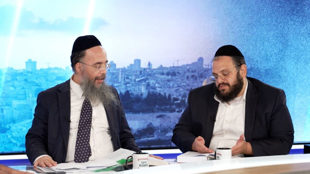 הרב אברהם מימון והרב יוסף חיים אוהב ציון בתוכנית "קול שופר"
