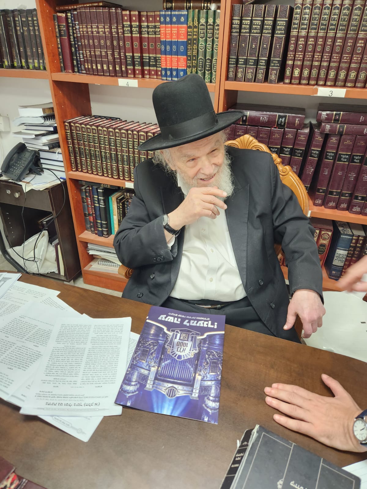 גדולי הדור נתנו את ברכתם למיזם האדיר "כלא 1000"