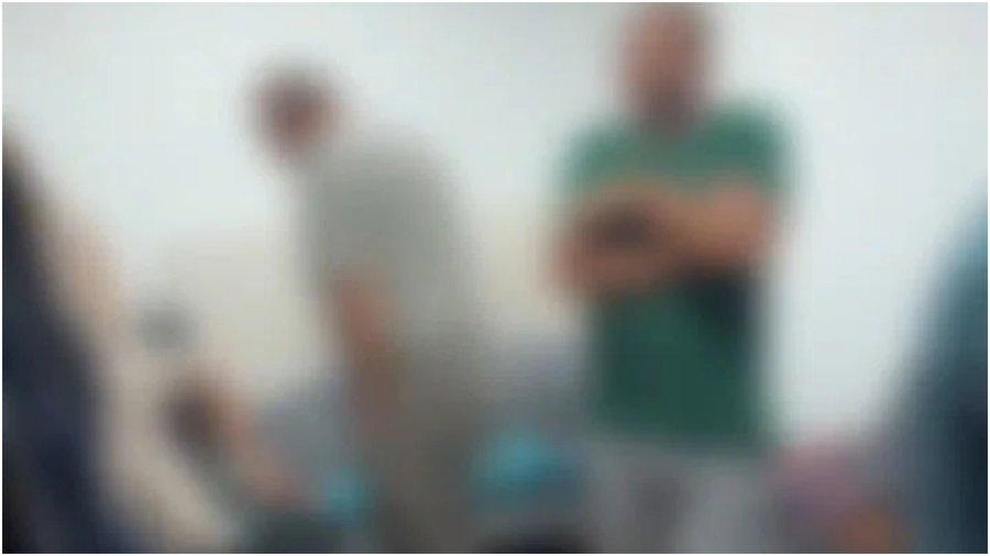 צפו: השוטרים הגיעו לעיר הצפונית והחשודים התחבאו בתוך מכולה