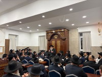 האדמו"ר רבי יקותיאל אבוחצירא בביקור ברוממה