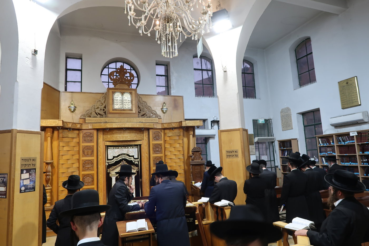 האדמו"ר מאשלג בני היכלא במסע הקודש לצפון