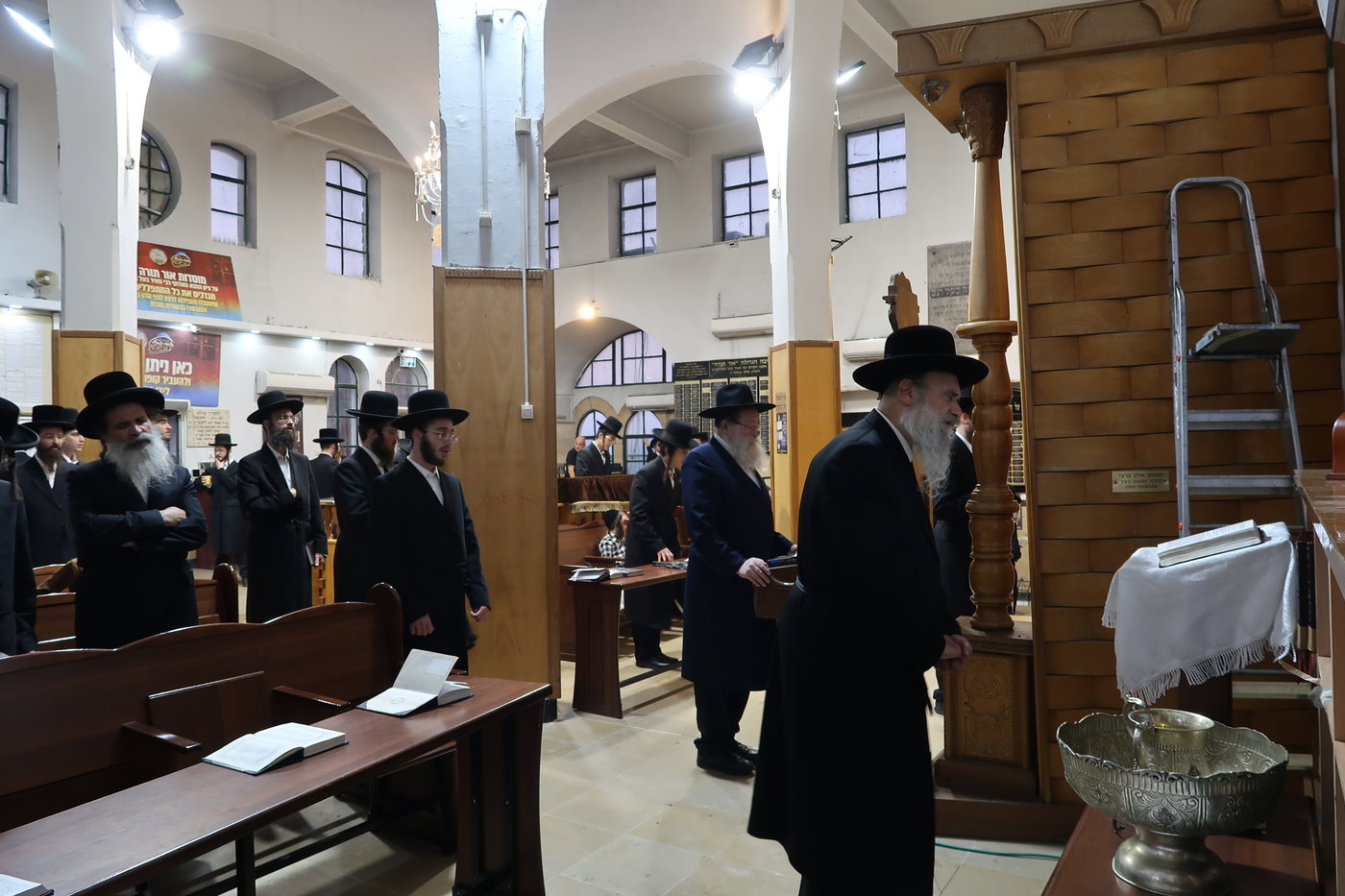 האדמו"ר מאשלג בני היכלא במסע הקודש לצפון