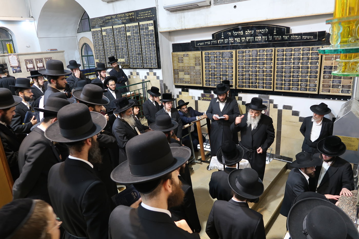 האדמו"ר מאשלג בני היכלא במסע הקודש לצפון